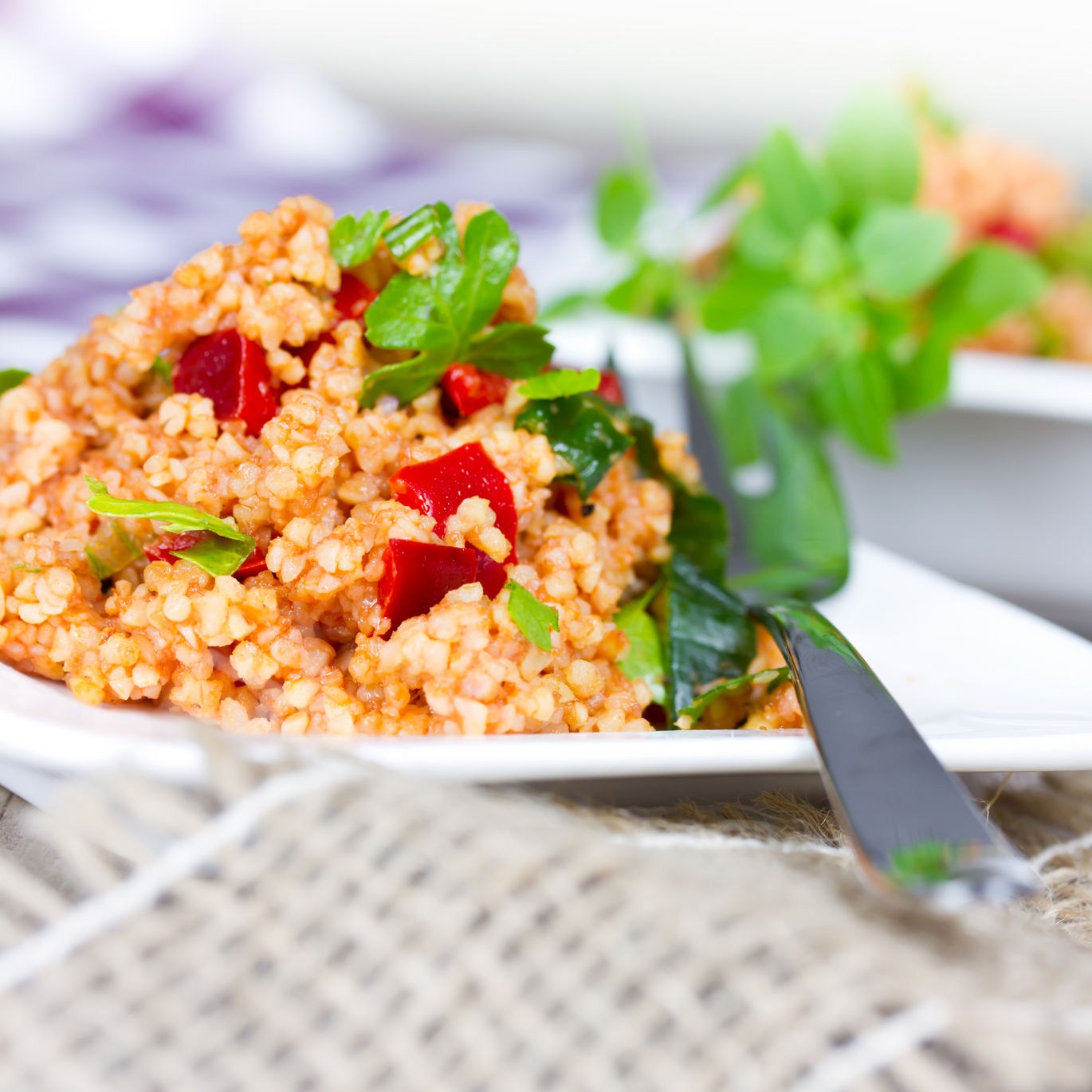 Couscous Salad with Grilled Summer Vegetables | Preferisco
