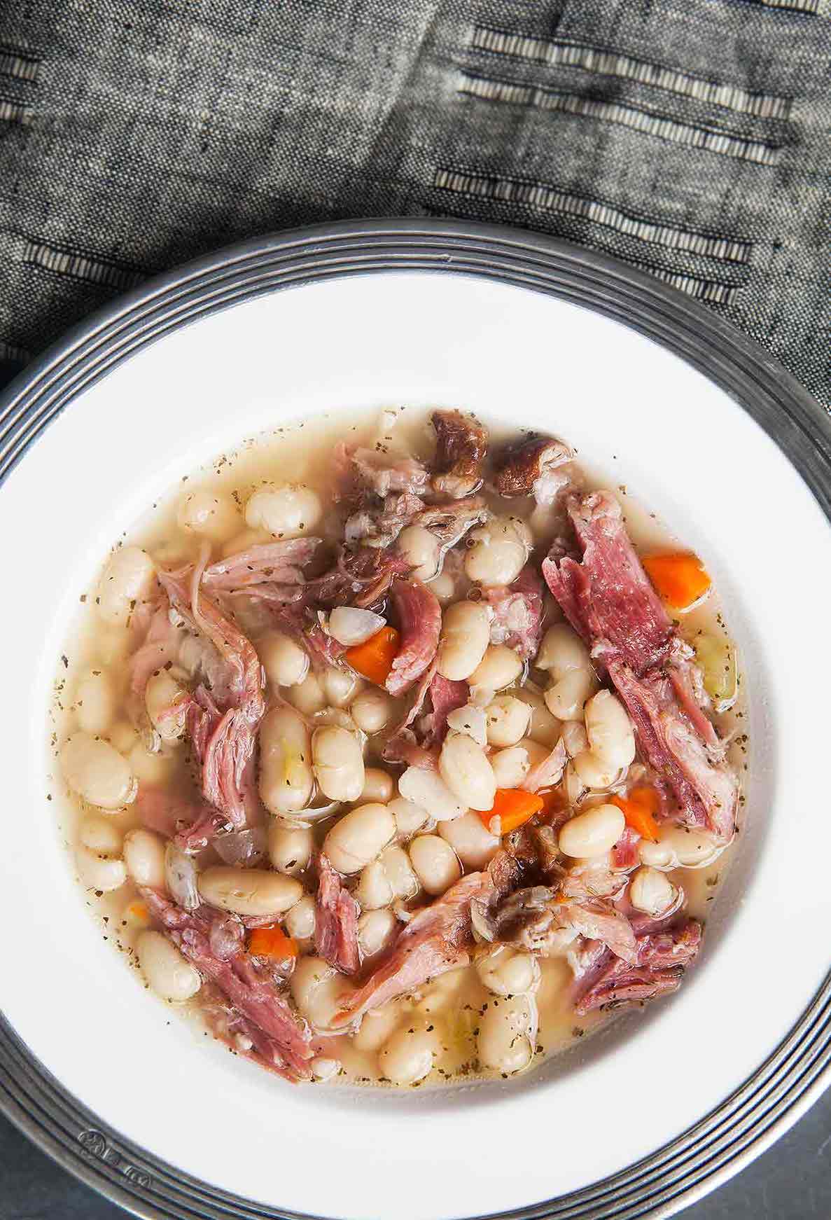 White Bean Soup with Smoked Ham | Preferisco