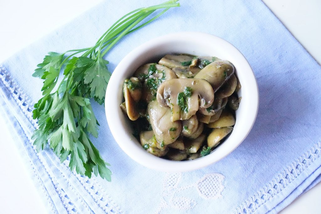 Funghi Trifolati (Sautéed Mushrooms with Parsley and Garlic)